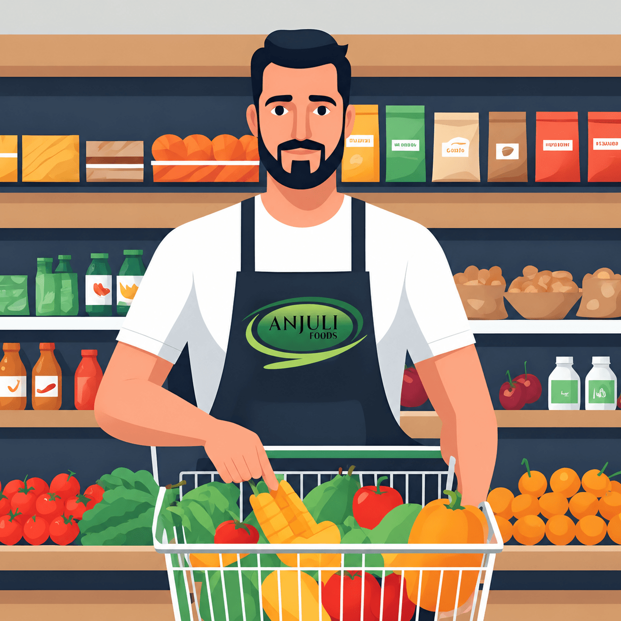 Anjuli food retiail store staff (1)