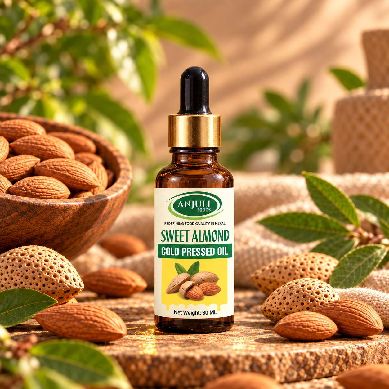 anjuli foods pvt ltd sweet almond oil